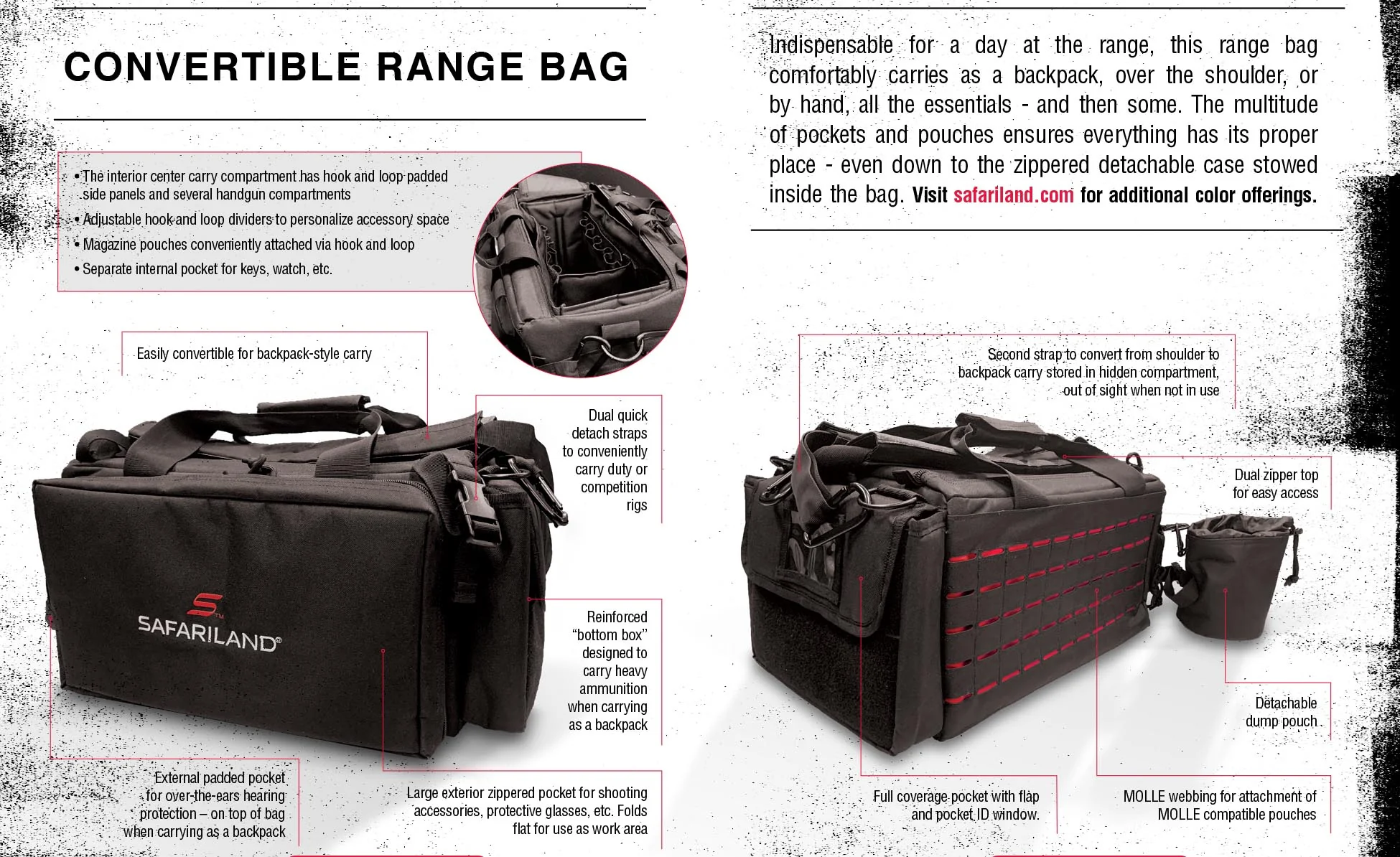 4560 - Convertible Range Bag - Image 10
