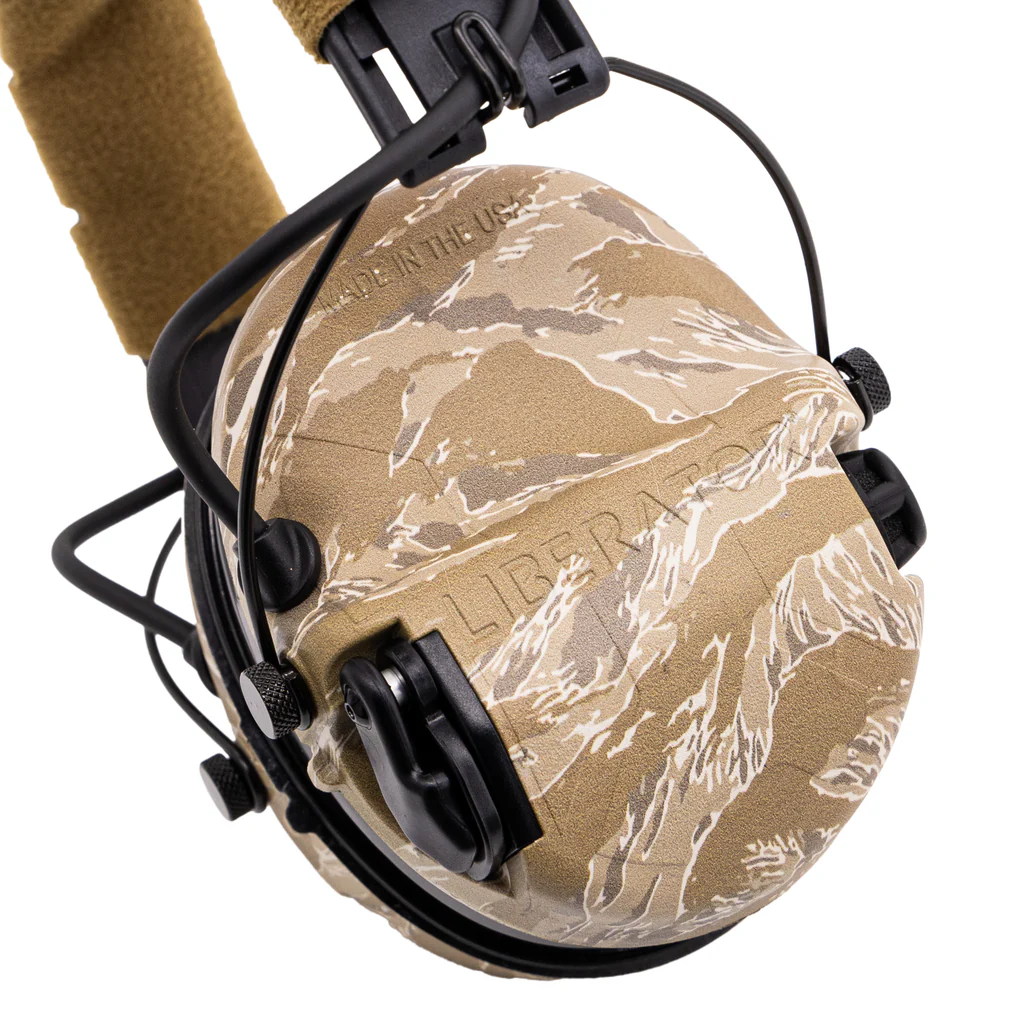 Liberator® HP 2.0 Hearing Protection - Desert Tiger Stripe - Image 5