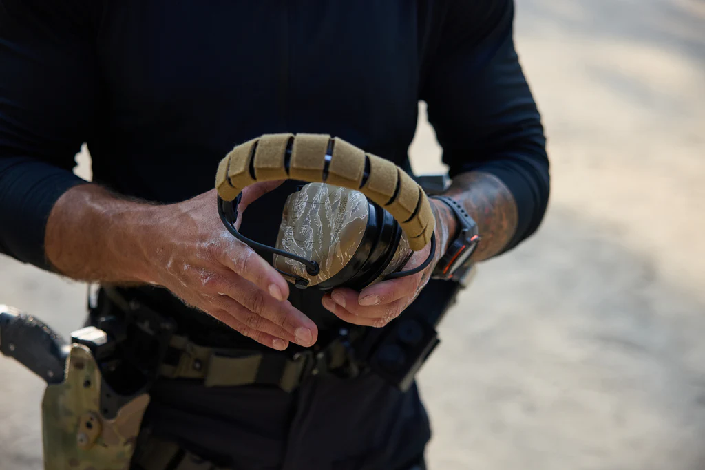 Liberator® HP 2.0 Hearing Protection - Desert Tiger Stripe - Image 9